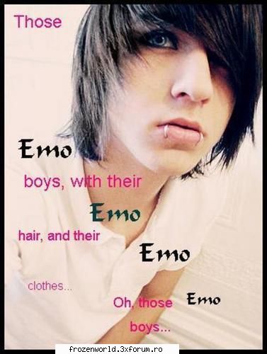 Emo boys - imi plc sooper moolt coafura lor - Emo pics